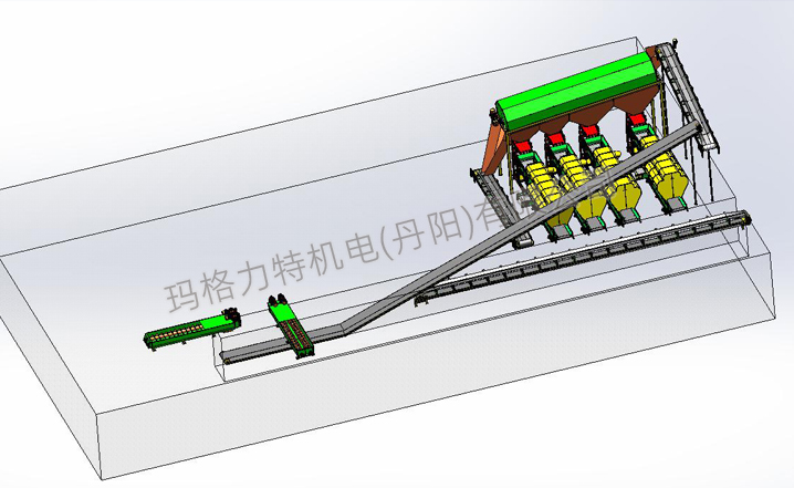 木片去除筛石系统